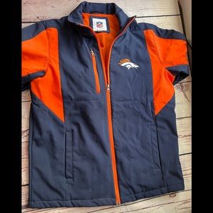 Men’s Denver Bronco soft shell jacket | medium | pre-owned